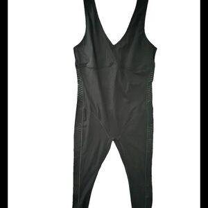 New Women’s Black  Eloise Zoned Compression Bodysuit XXL (7/8 Length)